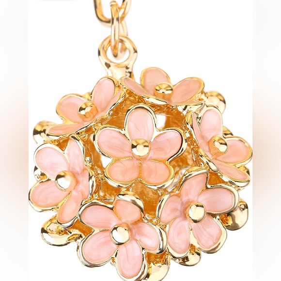 Flower Ball Purse Charm - Picture 2 of 3